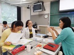 大分大学医学部にて